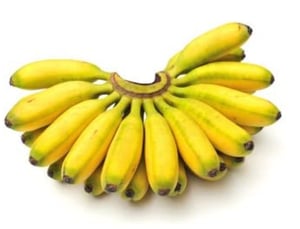 Image of Bananas, Fresh (Baby, Burro, Red)