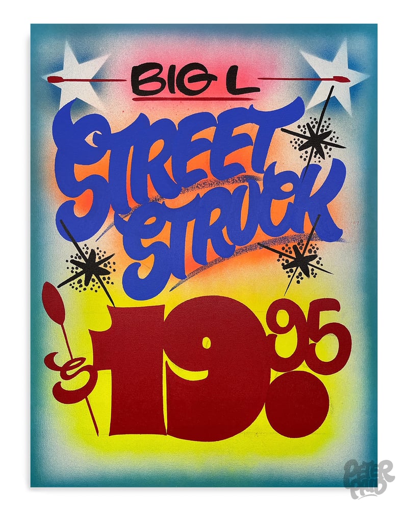 Image of Street Struck - 18" x 24" Canvas