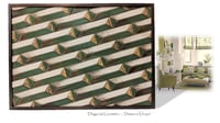Image 2 of "Diamond Drops” Diagonal Geometric Art Reclaimed Wood Artwork