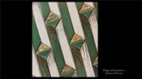 Image 4 of "Diamond Drops” Diagonal Geometric Art Reclaimed Wood Artwork