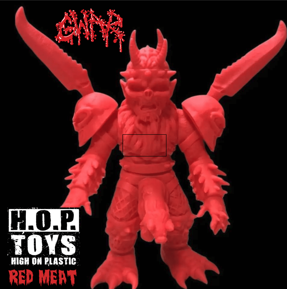 Image of GWAR OFFICIALLY LICENSED PREMIUM VINYL FIGURE RED BLANK