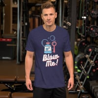 Image 4 of BLOW ME ADULT TEE, Short-Sleeve Unisex T-Shirt