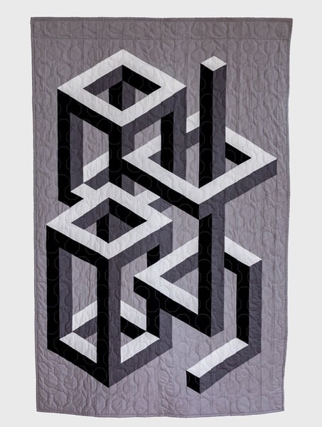 Image of Greyscale Quilt