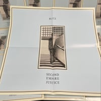 Image 2 of Blitz-Second Empire Justice Clear Vinyl Generation Records Exclusive 