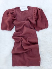 Image 5 of Sweater Puff Dress