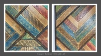 Image 4 of "Canyon" Reclaimed 1890s Oak Lath Artwork