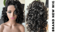 *NEW* ALIPEARL BOUNCY CURL WIG (FLEXI ROD CURLS)