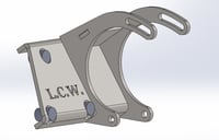 M-10/S-14 BMW Sanden bracket