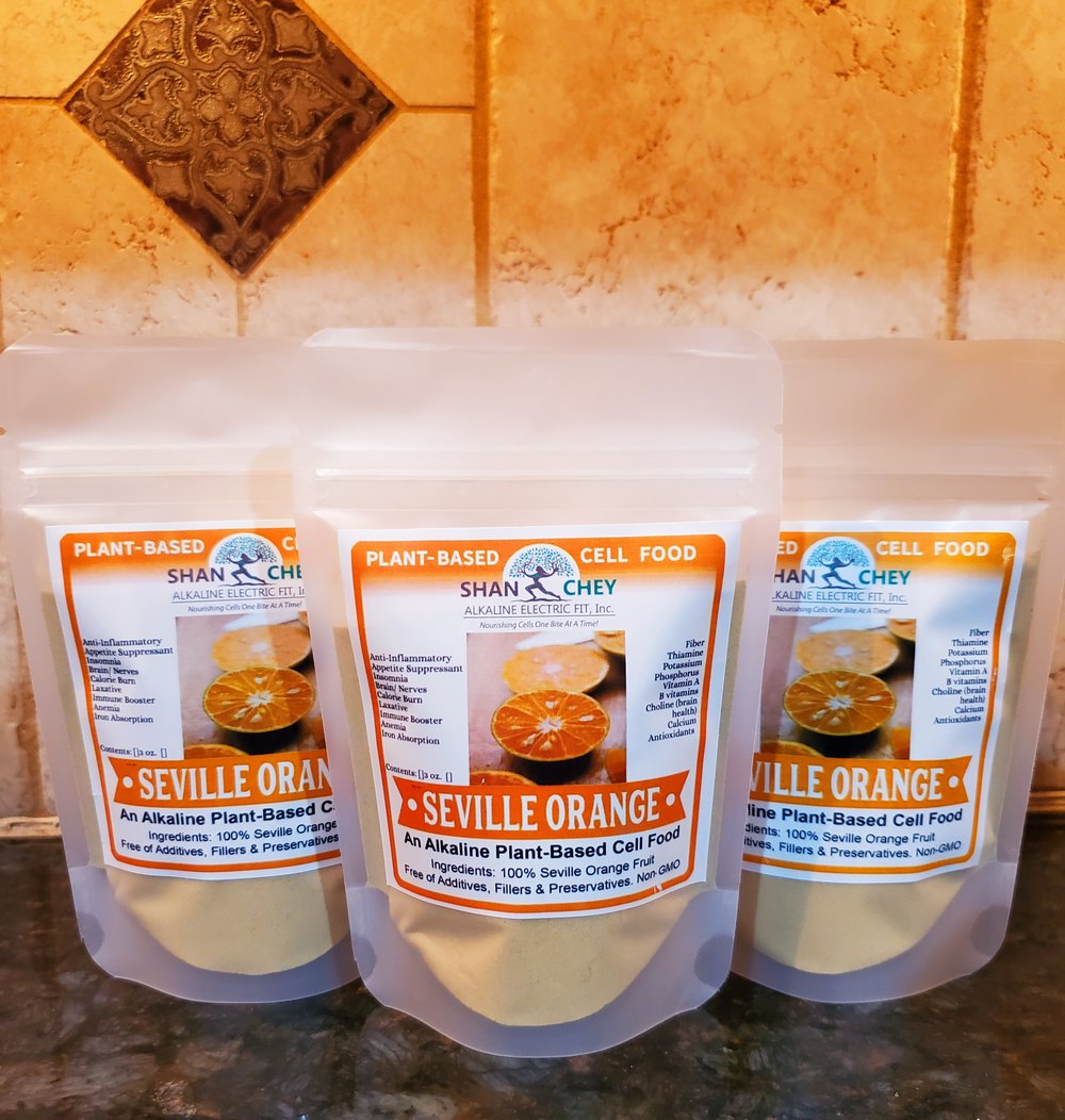 SWEET & TART Turkish Seville/Sour Orange Powder 3 oz. Insomnia-Nerves-Anemia-Appetite Suppresant