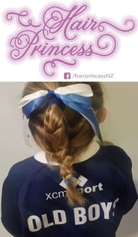 Image 2 of Navy & White