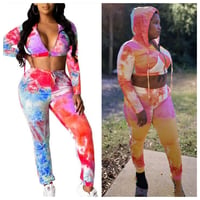 Tie Dye Long Sleeve Set