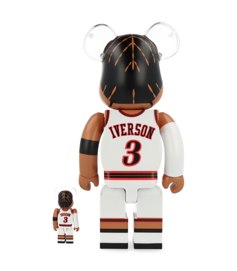 ALLEN IVERSON 400% + 100% Be@rbrick | UNPLUGGED MUSEUM