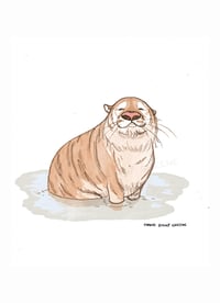 Image 1 of Water Tiger print
