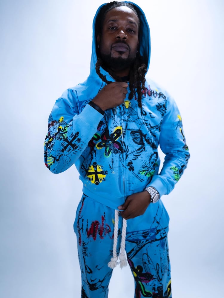 Image of DJA Graffiti Sweat Suit