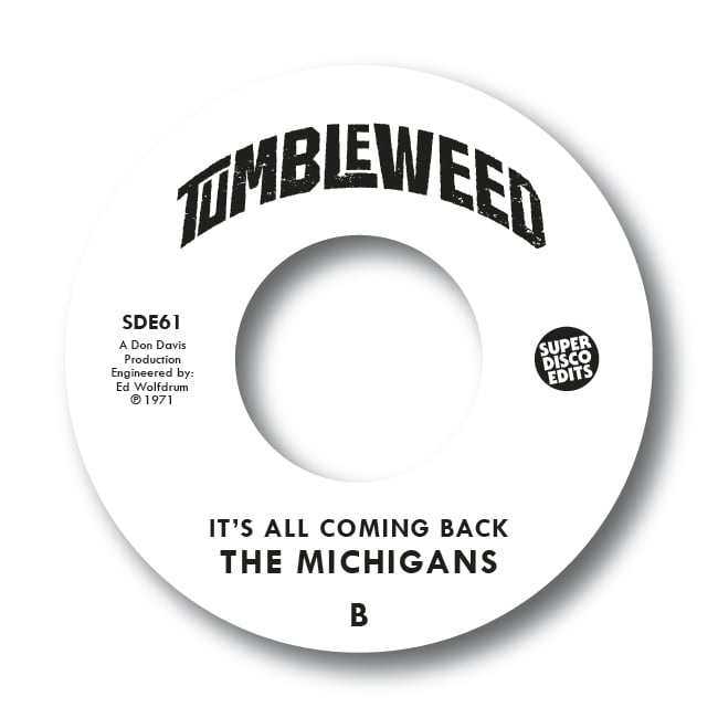 The Michigans "Look At My Back Wheels" Tumbleweed 45 Promo