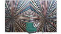 Image 4 of "Starburst Charlotte" Reclaimed Wood Artwork