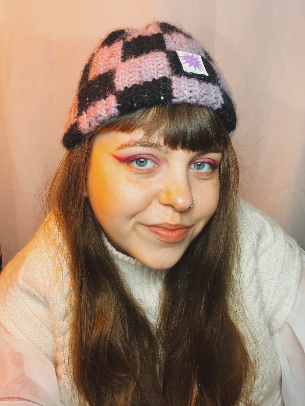 Image of crocheted BEANIE 36