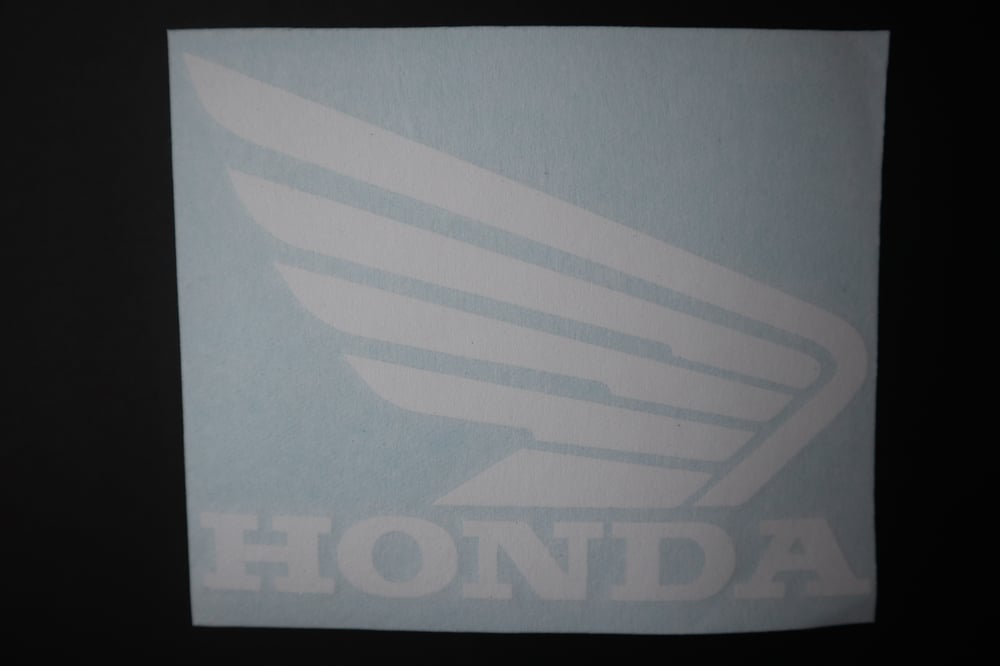 Image of Honda Wing Decals  5" x 4.5" 