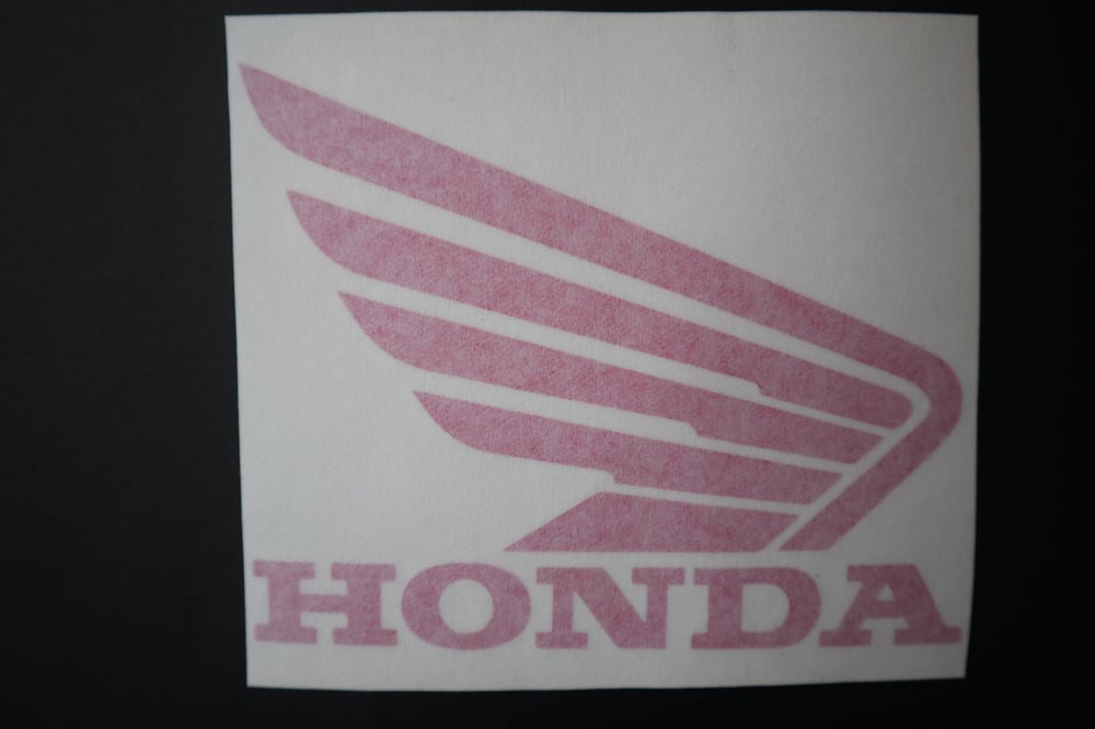 Image of Honda Wing Decals  5" x 4.5" 