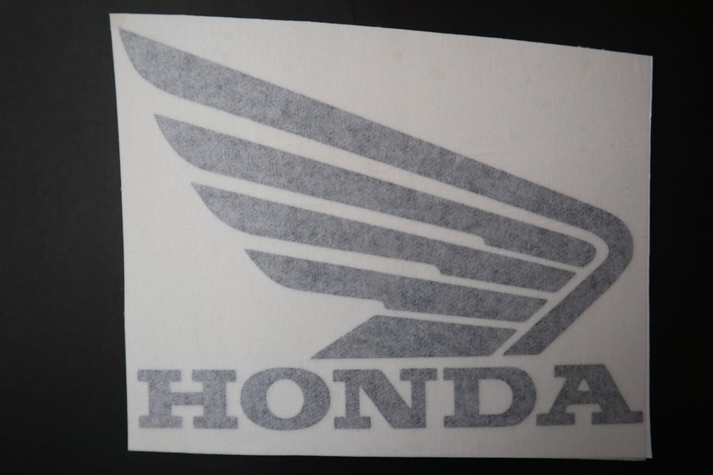 Honda Wing Decals  5" x 4.5" 
