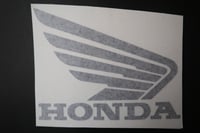Image 5 of Honda Wing Decals  5" x 4.5" 