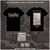 BLUDGEONED - LOGO T-SHIRT PACKAGE