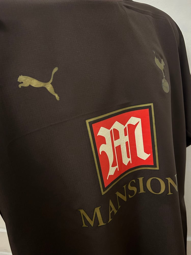 Image of Tottenham Hotspur “BERBATOV 9” 2006/07 Third Shirt + UEFA patch (L)