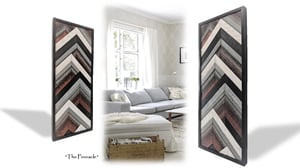 Image of Artwork Reclaimed Wood "Pinnacle" 