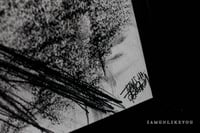 Image 5 of Dr. Vetitum 18 x 24" [Original Charcoal Drawing Framed]