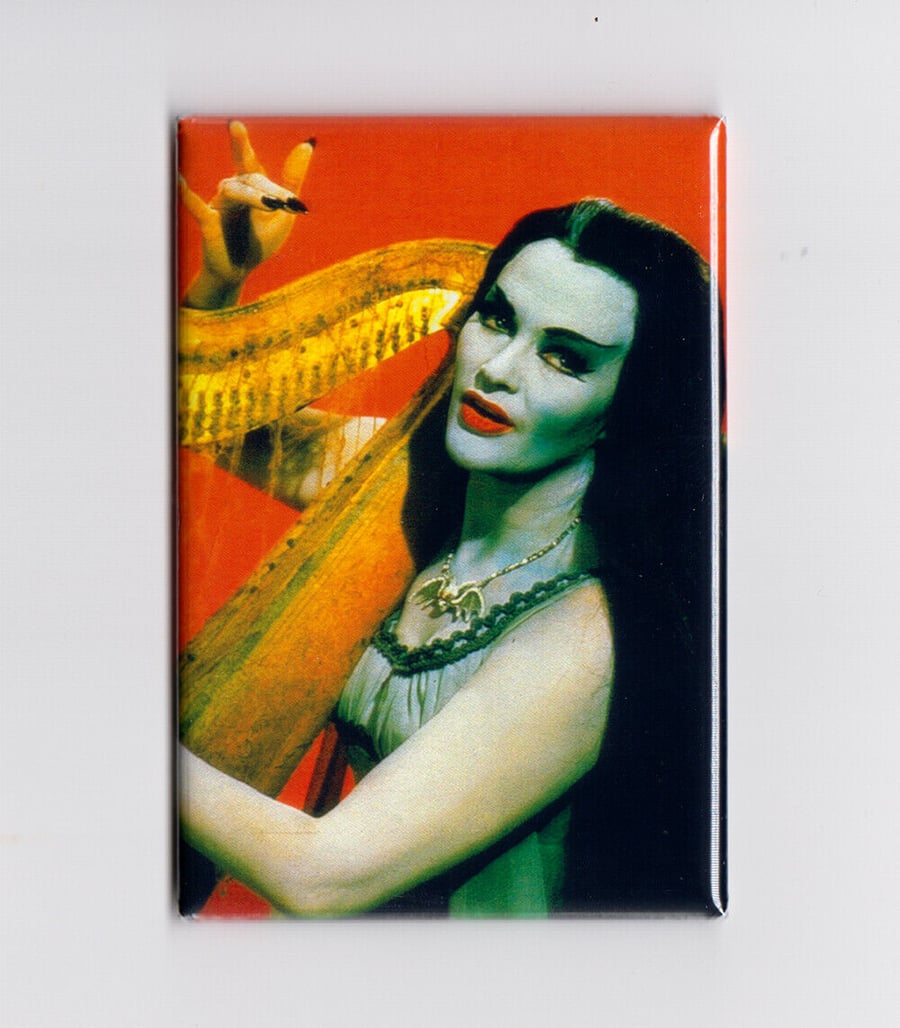 Image of Harp - Lily Munster / Magnet