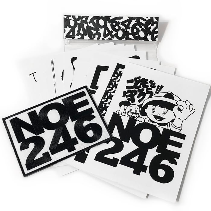 NOE246 - Patch + Sticker pack