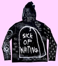 Image 2 of SICK OF WAITING  ( L / XL )