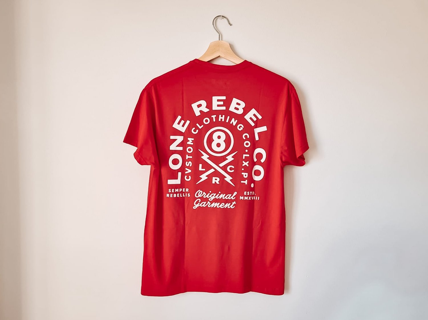 Image of Semper Rebellis T-shirt Red