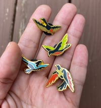Image 4 of Rad Bats Enamel Pins