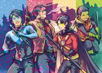 Image 2 of Bat Hero Prints & Postcards