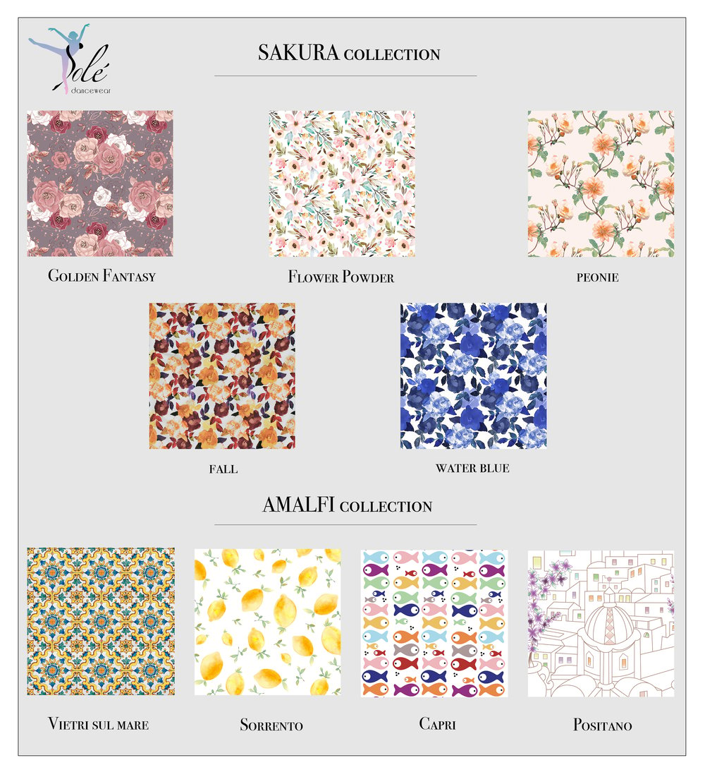 Image of AMETHYST - Pattern fabric