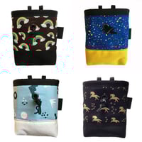 Image 1 of 80's Aesthetic Chalk Bags 