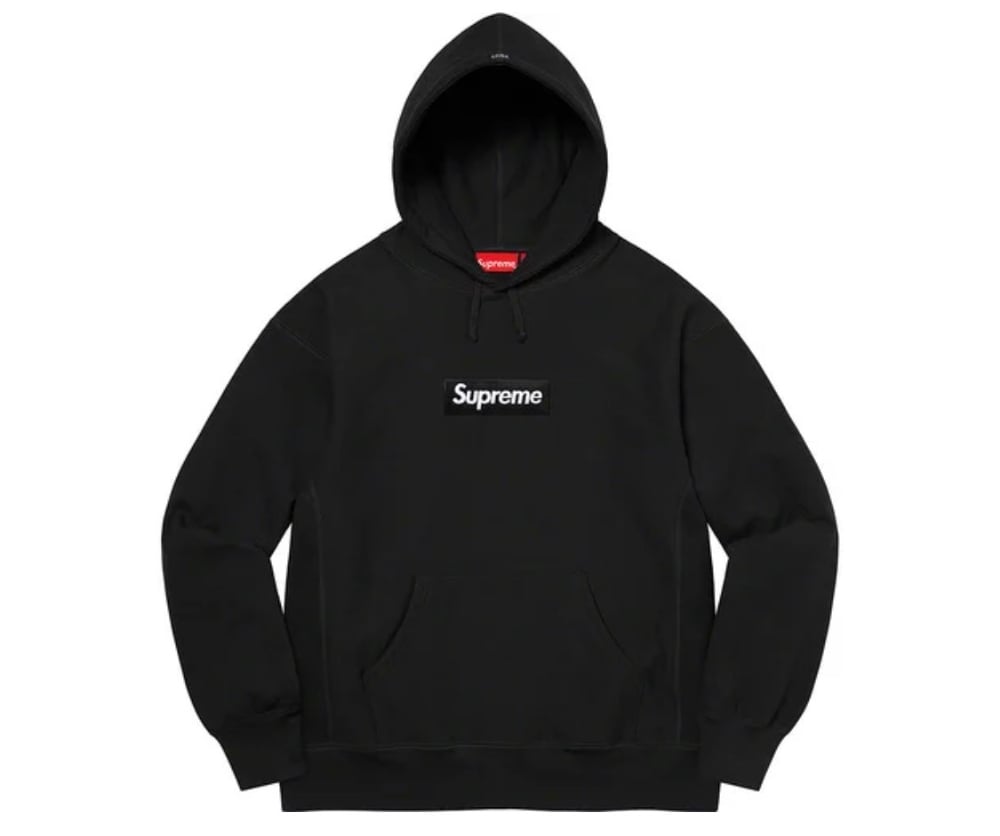 Supreme Box Logo Hooded Sweatshirt (FW21) Black