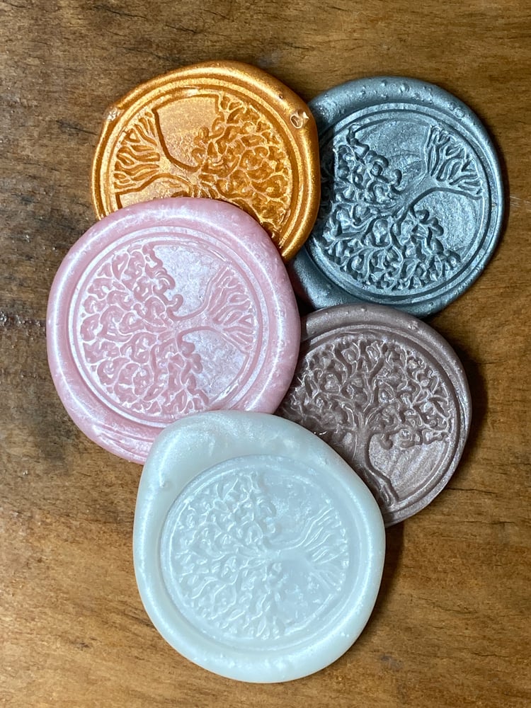 Image of Fancy Adhesive Wax Seals