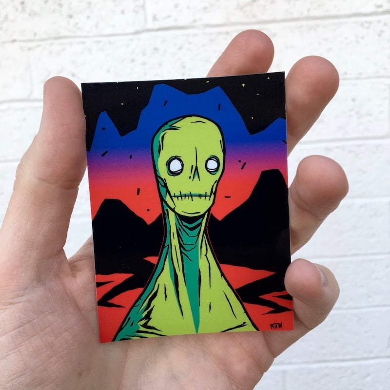 Image of IN MOUNTAINS - sticker
