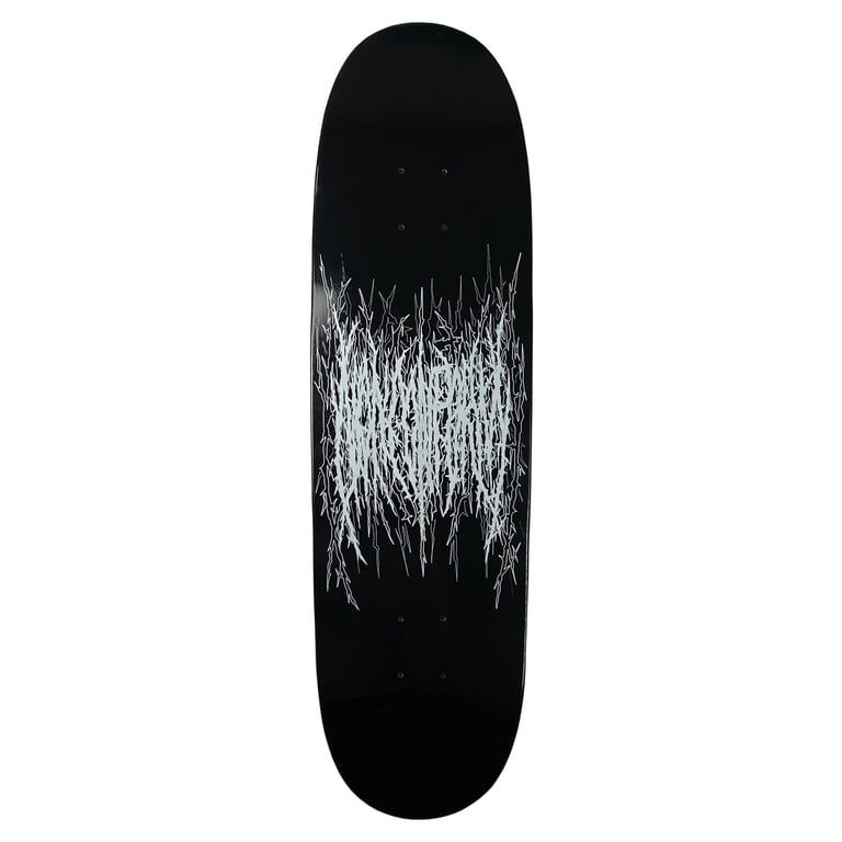 "Black Metal Egg" 8.75 Shape