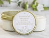 Elephant Candle Favor/ Baby Shower Poem Favor