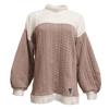 Cocoon Sweater - Lilac Marble x Lunar White