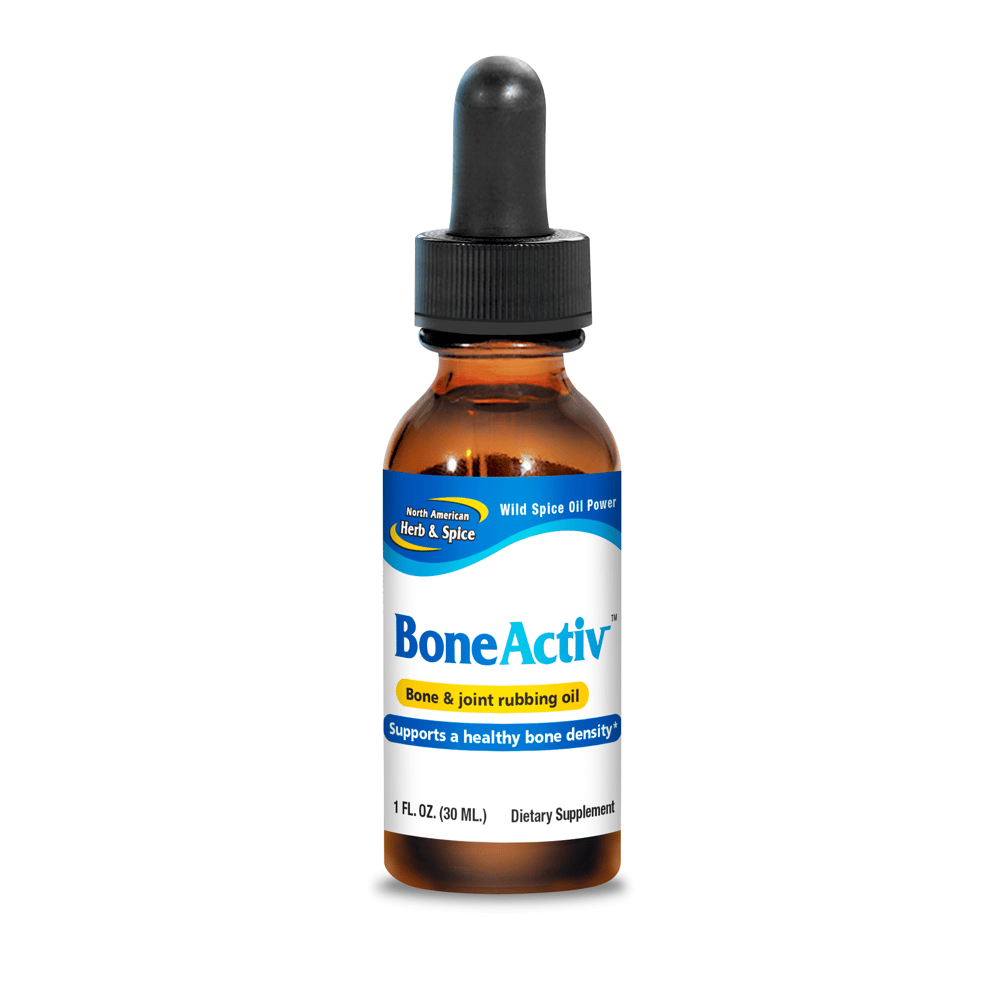 BONE-ACTIV TOPICAL RUB OIL (Bones/Joints). Bone Density-Skeletal System. 