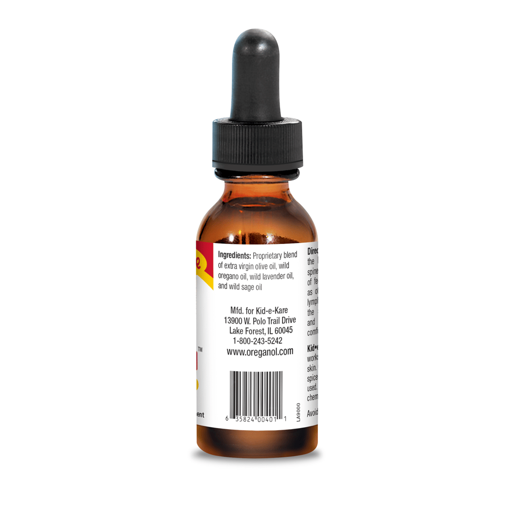 KID-E-KARE Children's Topical Rubbing Oil Blend For Immune Support. Lymphatic.