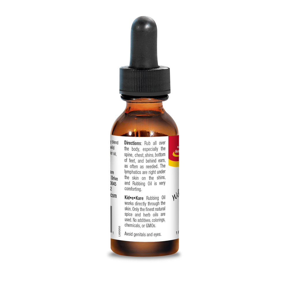 KID-E-KARE Children's Topical Rubbing Oil Blend For Immune Support. Lymphatic.