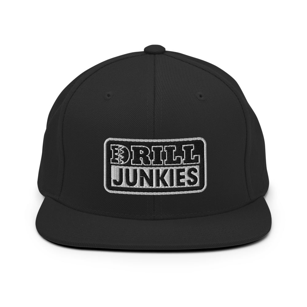 Drill Junkies Snapback Hat