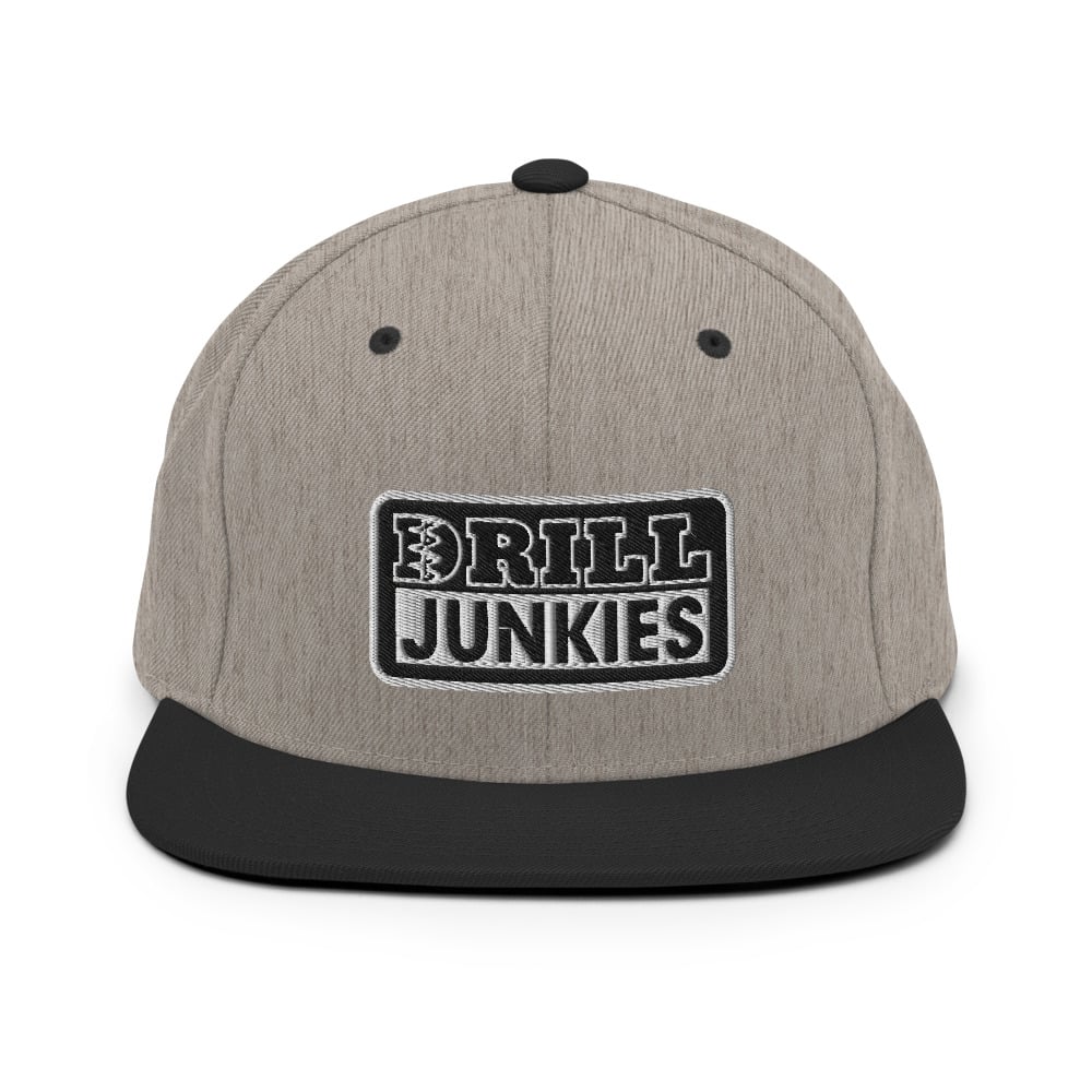 Drill Junkies Snapback Hat