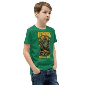 Image of St Patrick Banisher of Snakes Boys Youth T-Shirt