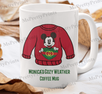 Image 5 of Mickey/Minnie Gucci-Inspired  Coffee Mugs (Personalized)